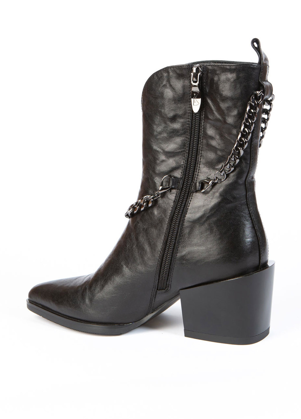 Осенние ботинки казаки Classic с цепочками