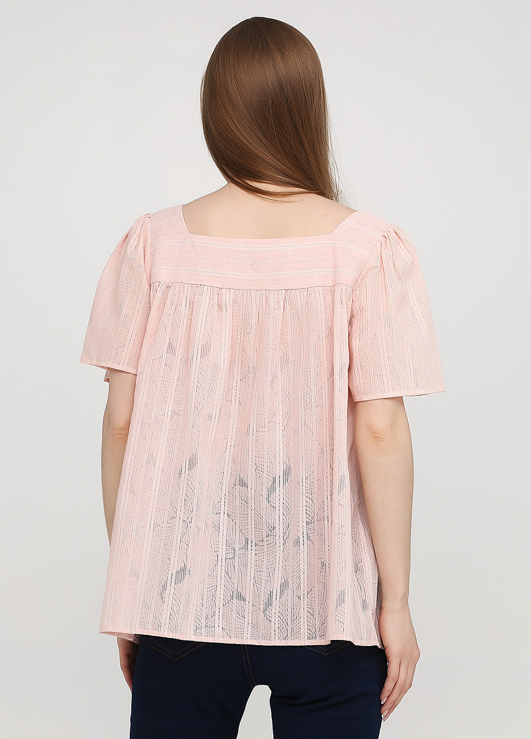 Персиковая летняя блуза Y-TWO