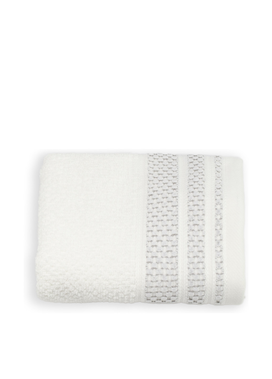 No Brand полотенце, 40х55 см полоска белый производство - Турция