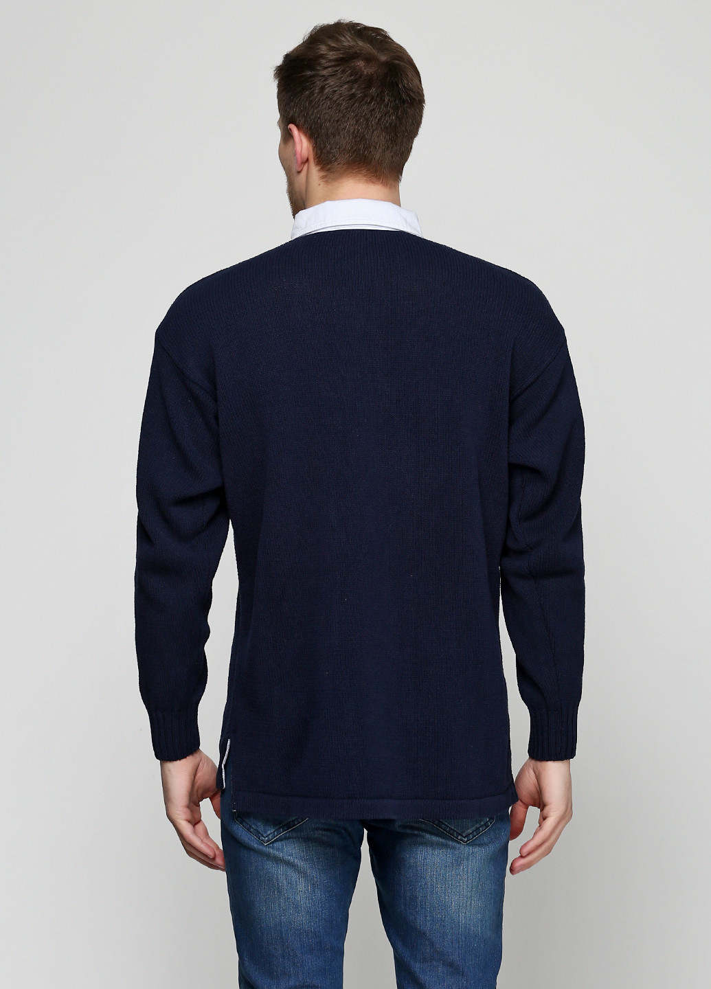 Синий демисезонный пуловер пуловер Barbieri