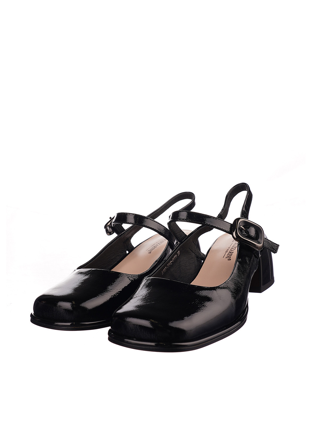 Blizzarini Туфли слингбеки черный з натуральная кожа, украина — демисезон (322346949)