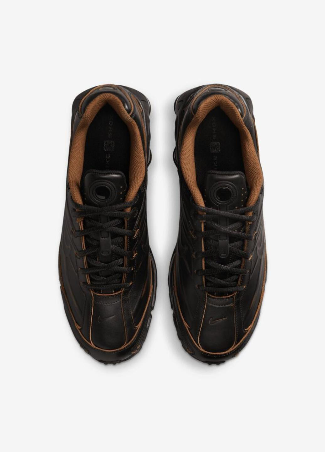 Темно-коричневі Осінні кросівки hv4447-010 Nike Shox Ride 2 Premium