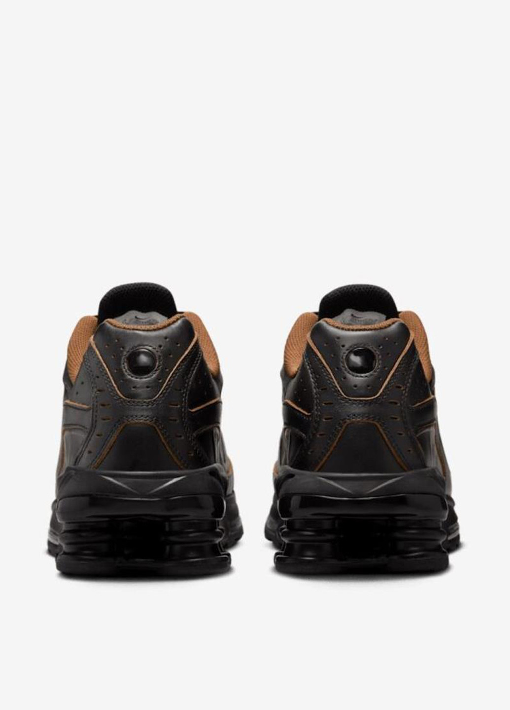 Темно-коричневі Осінні кросівки hv4447-010 Nike Shox Ride 2 Premium