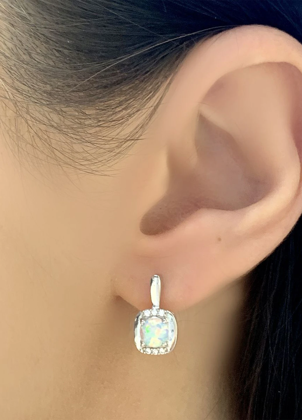 Серьги Silver Flame (152533520)
