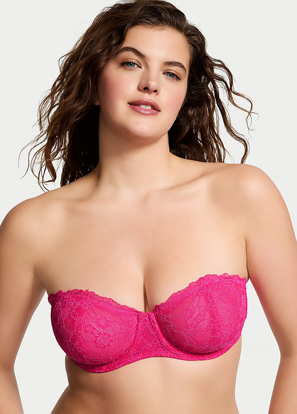 Рожевий демісезонний комплект (бюстгалтер, трусики) Victoria's Secret