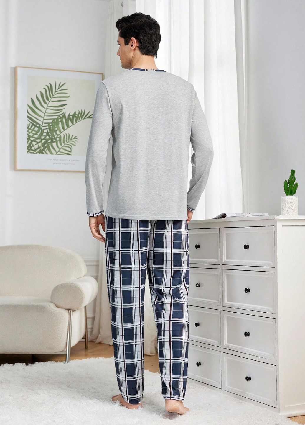 Пижама ( лонгслів, брюки) SHEIN (331110186)