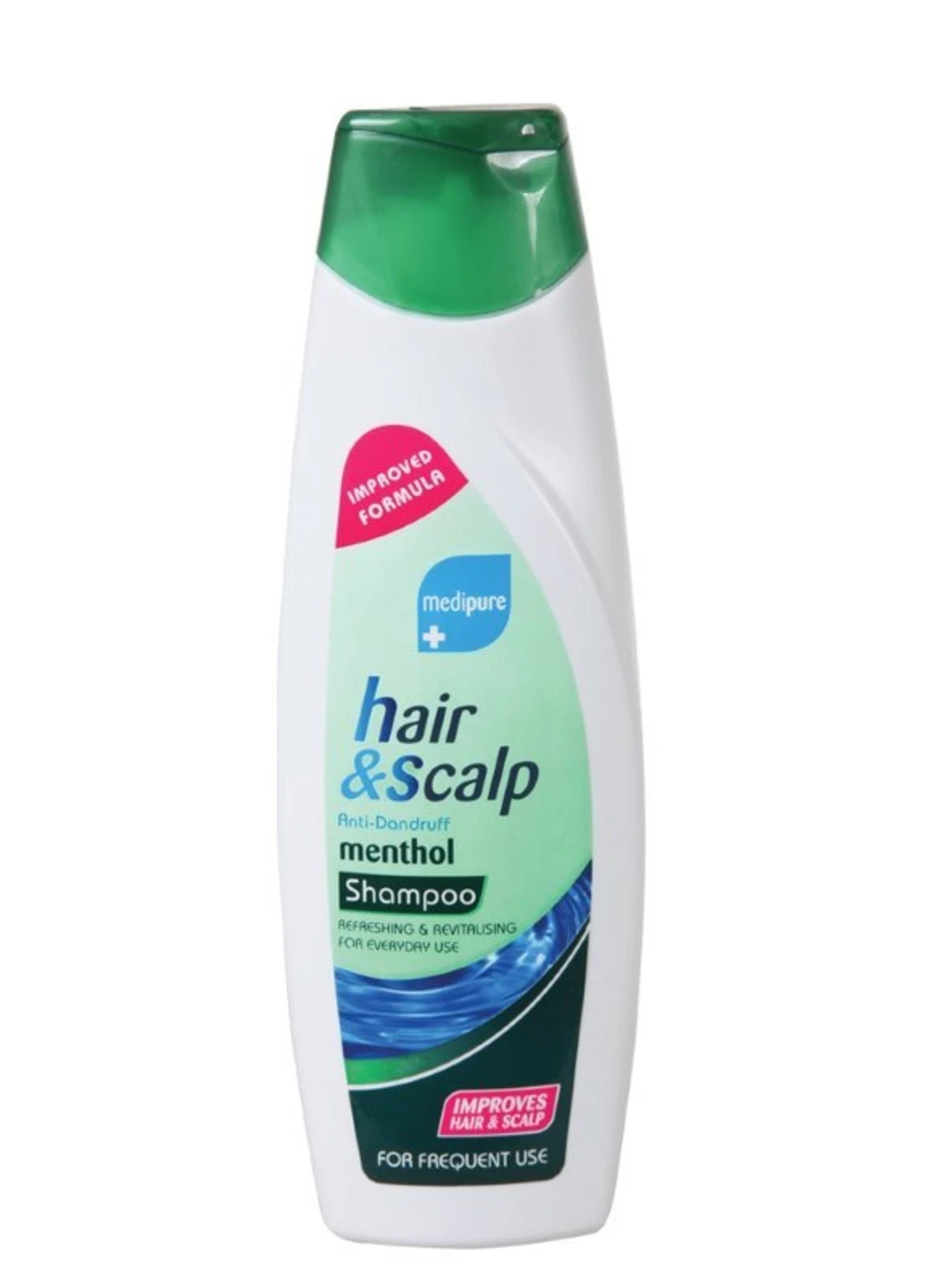 Шампунь против перхоти с ментолом Medipure Hair & Scalp Menthol 400 мл Xpel Marketing Ltd (250018194)