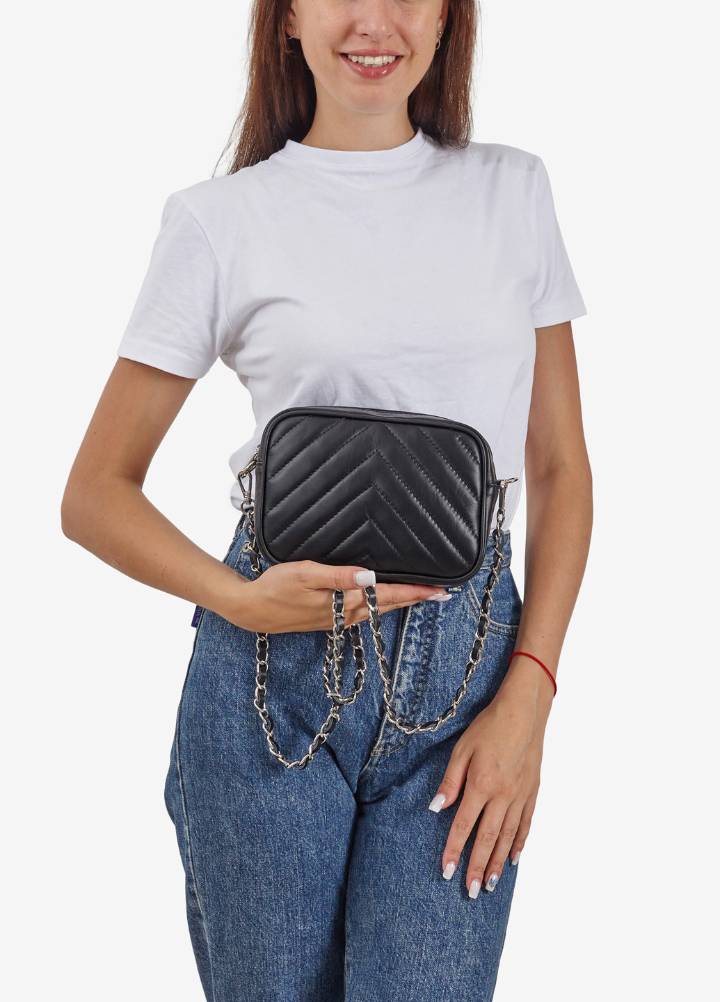 Сумка женская кожаная на плечо кросс-боди маленькая Сrossbody Regina Notte (253518767)