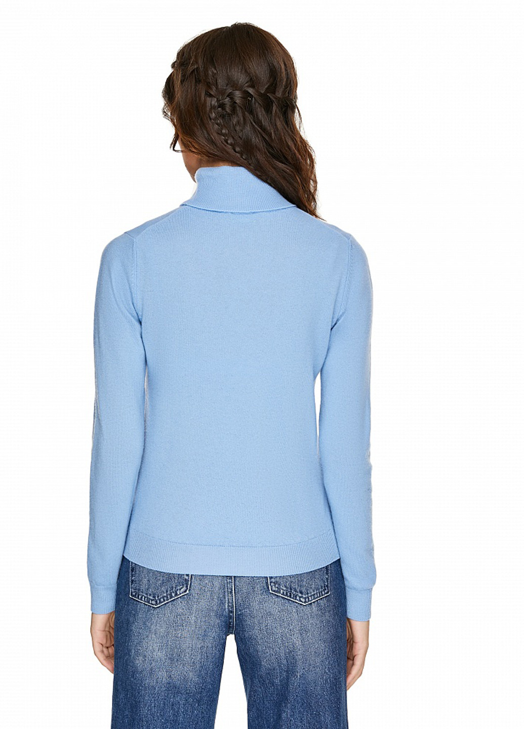 Блакитний демісезонний светр United Colors of Benetton