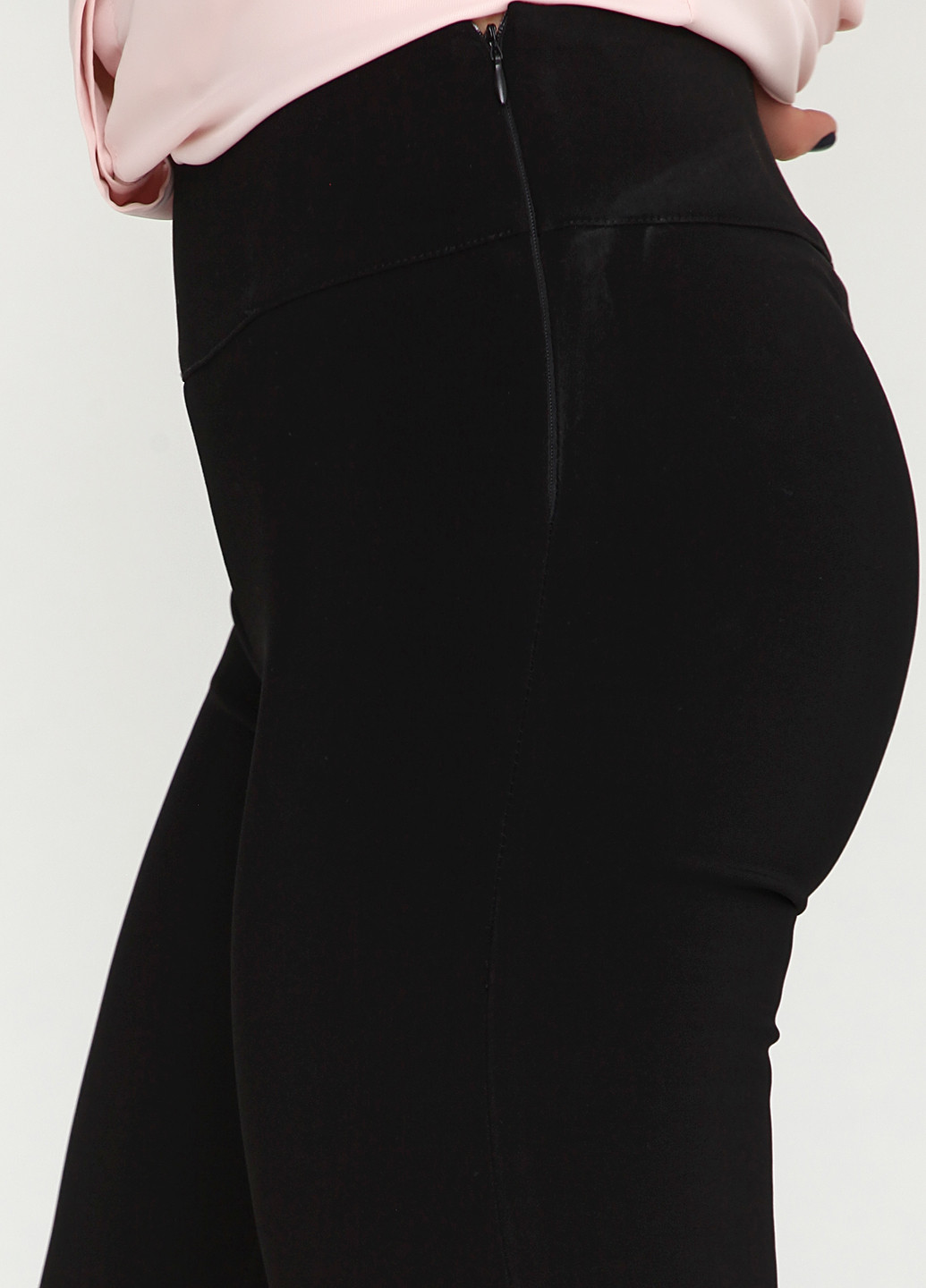 Черные кэжуал демисезонные брюки Marta Palmieri