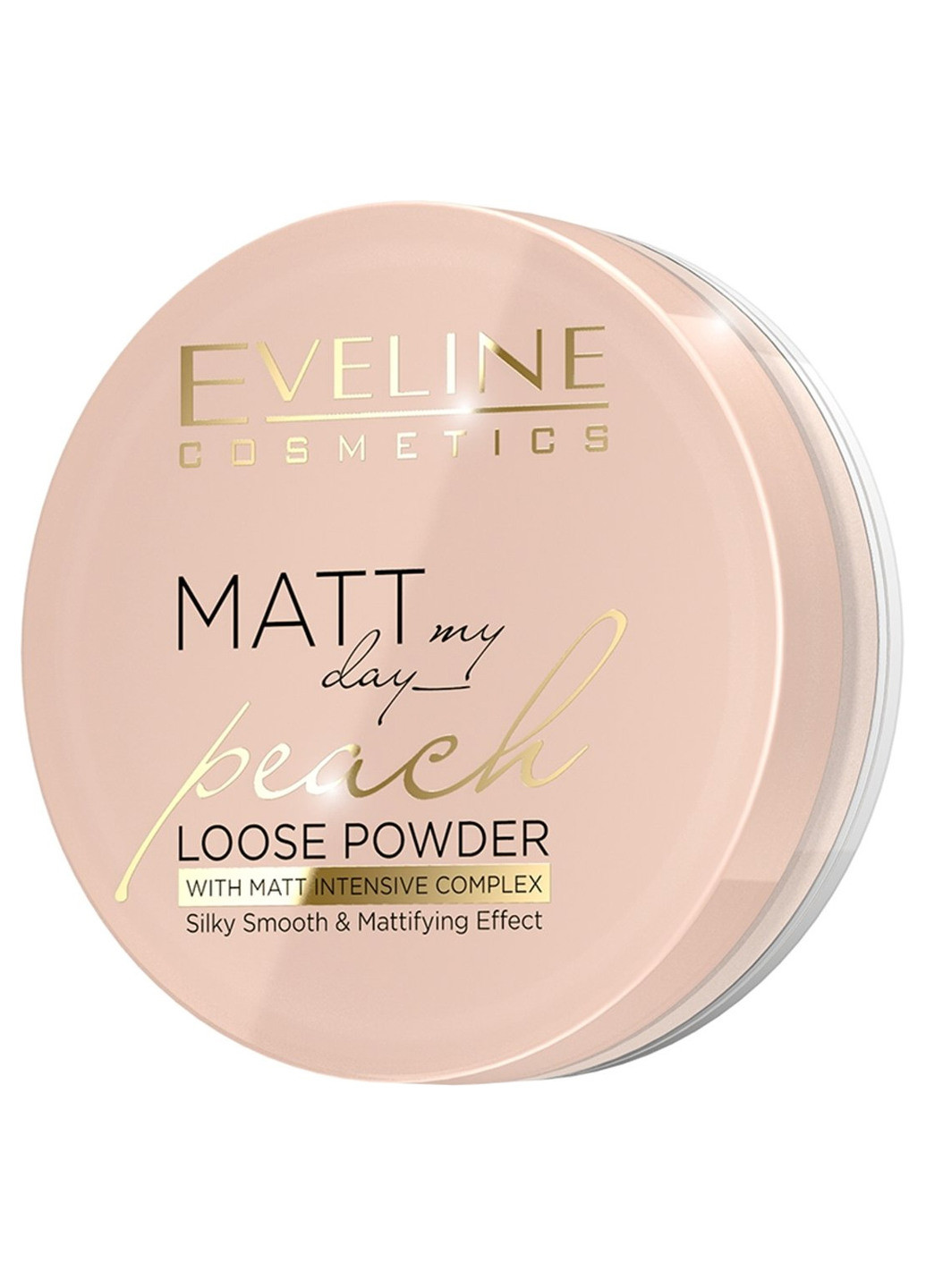 Розсипчаста пудра Matt My Day Peach Loose Powder With Matt Intensive Complex 6 г Eveline Cosmetics (190432538)