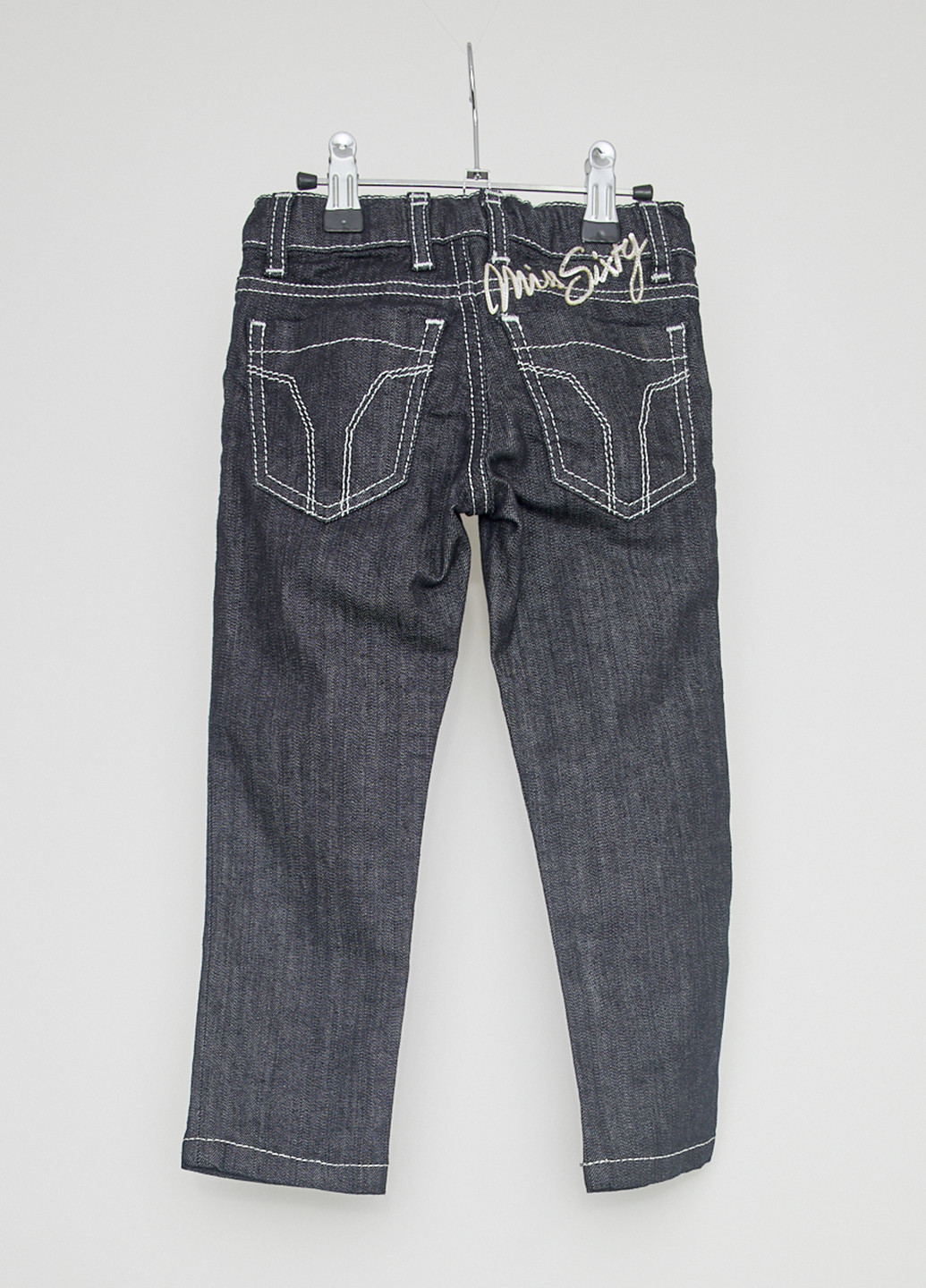 Темно-серые демисезонные со средней талией джинсы Miss Sixty