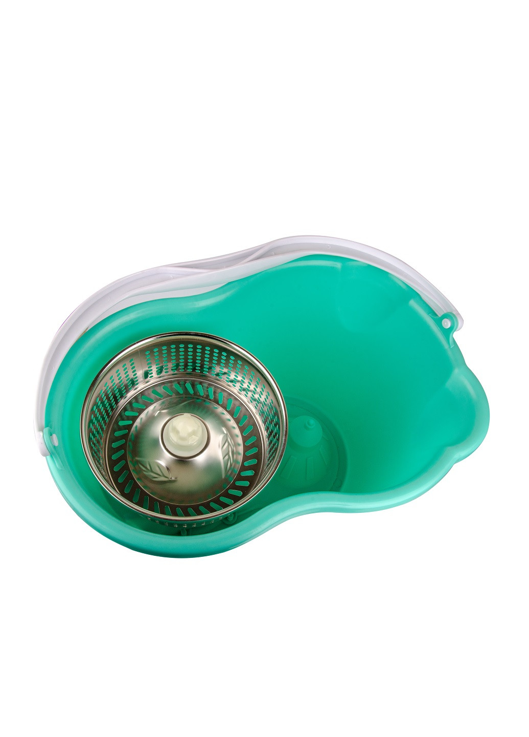 Швабра-моп Super + відро з металевою корзиною (центрифуга) та педаллю для віджиму IRGE (252926497)