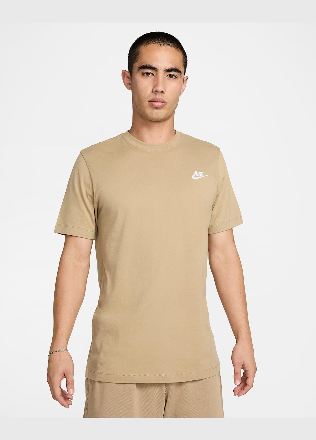 Темно-бежевая футболка ar4997-297 Nike M NSW CLUB TEE