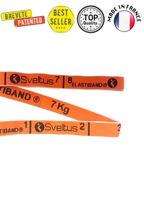 Эспандер для фитнеса Elastiband 7 кг Оранжевый (SLTS-0144) Sveltus (253162231)