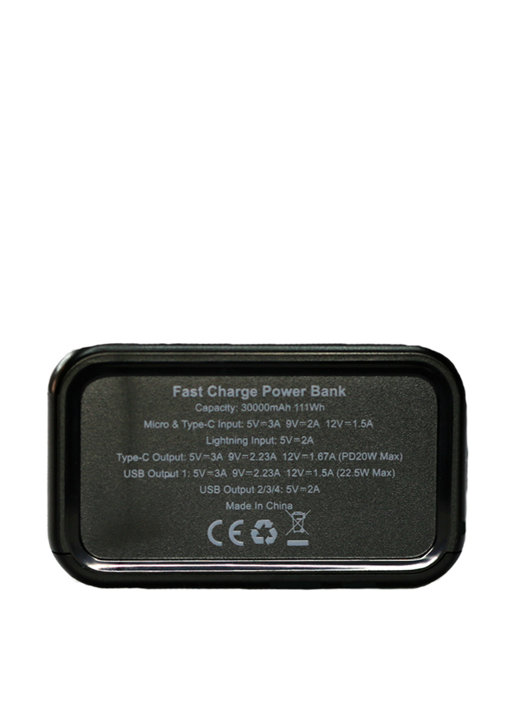 Повербанк Andes 30000mah 22.5W Fast Charge PD TheGeneral (329057905)