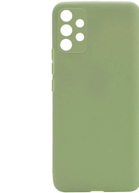 Силиконовый чехол Candy Full Camera для Samsung Galaxy A72 4G / A72 5G Фисташковый (is_00000048026_11) Epik (238480370)