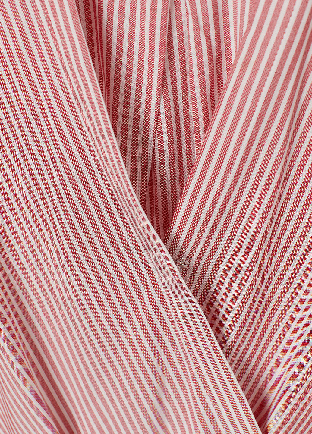 Червона демісезонна блуза на запах H&M