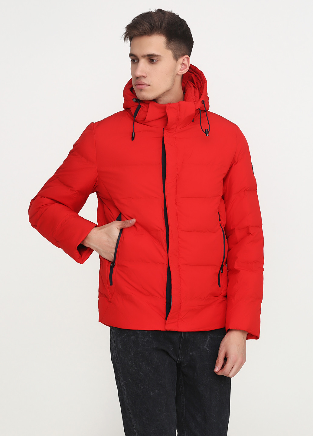 Красная зимняя куртка Malidinu