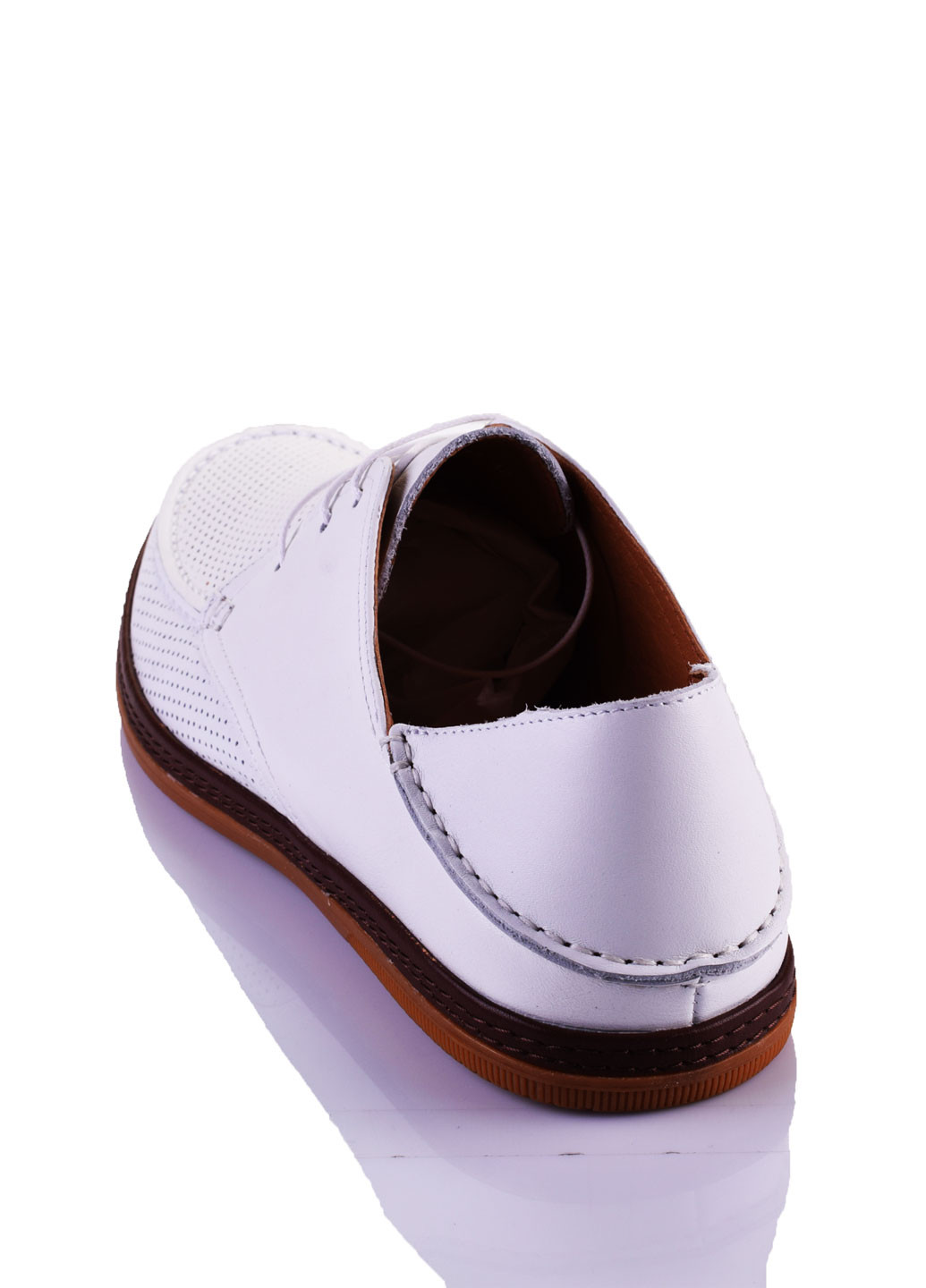 Белые туфли Marco Piero на шнурках