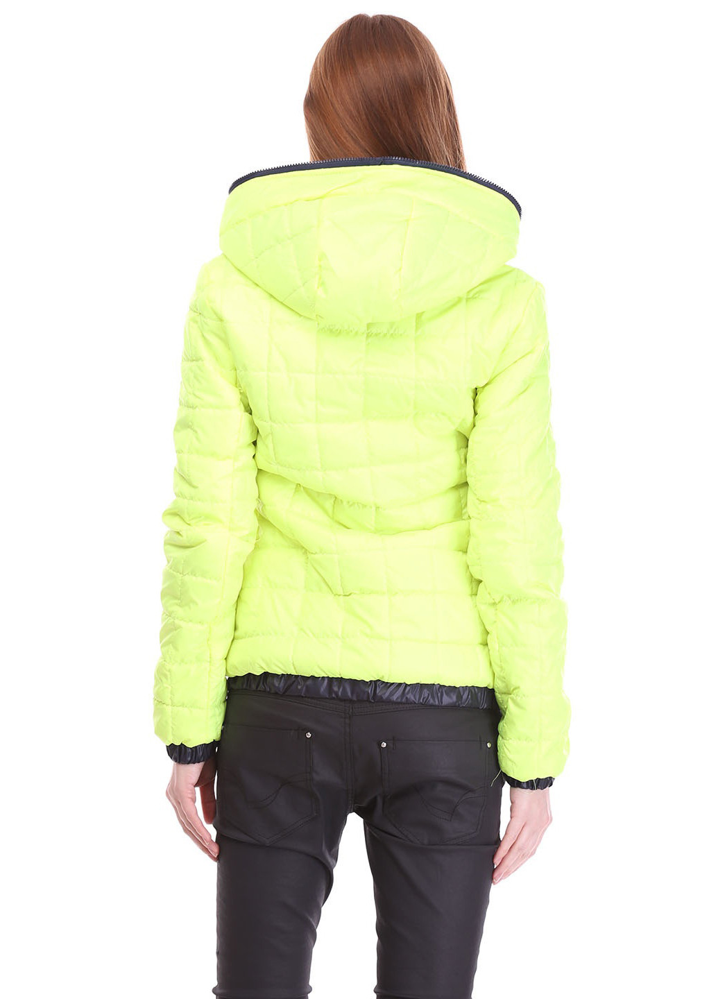 Лимонно-зеленая демисезонная куртка Loran