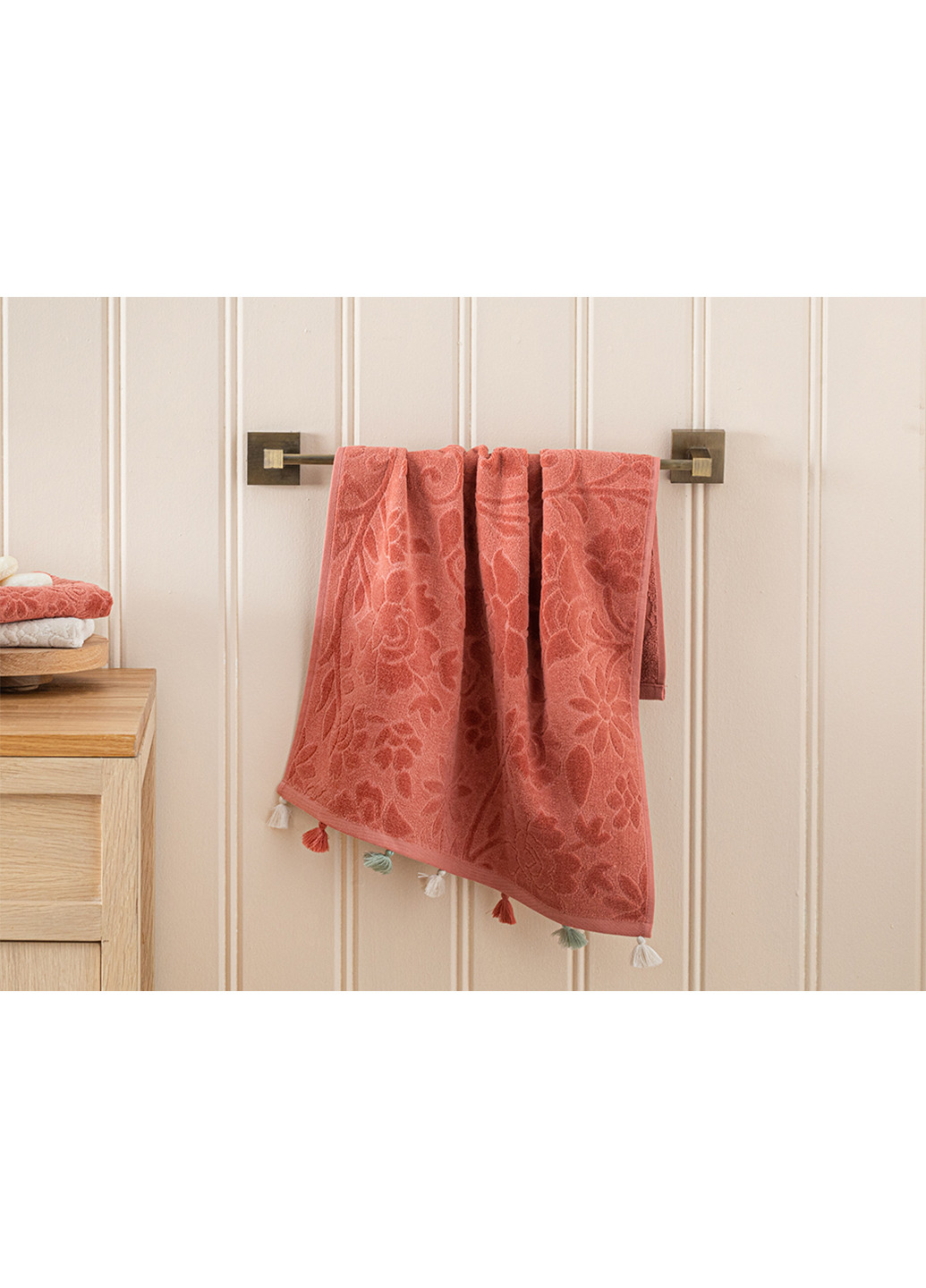 English Home полотенце, 50х70 см цветочный розовый производство - Турция