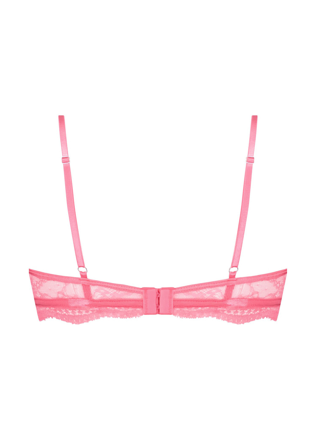 Розовый корбей бюстгальтер Hunkemoller с косточками полиамид, кружево