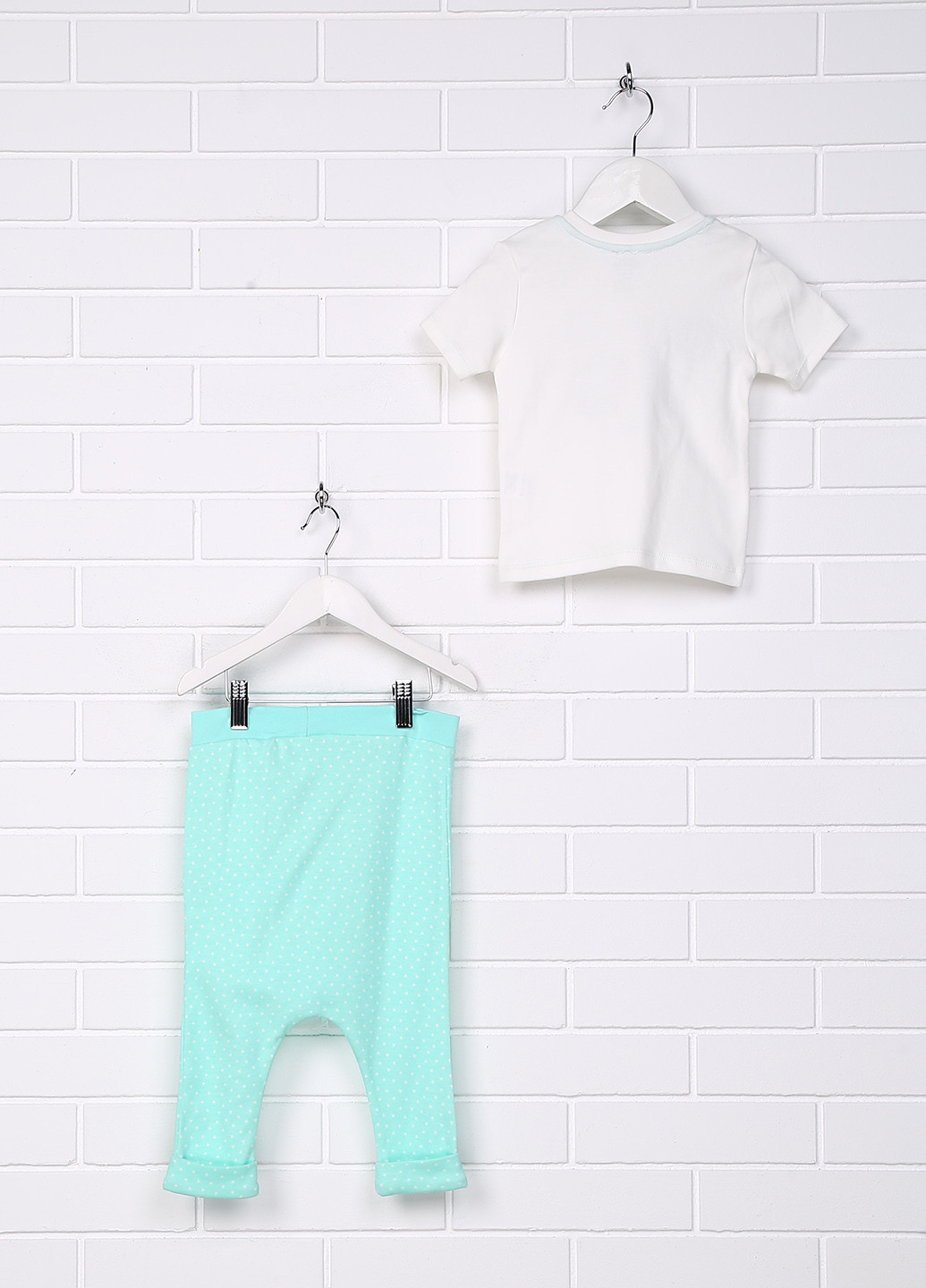 Комбинированный демисезонный комплект (футболка, брюки) Baby corner
