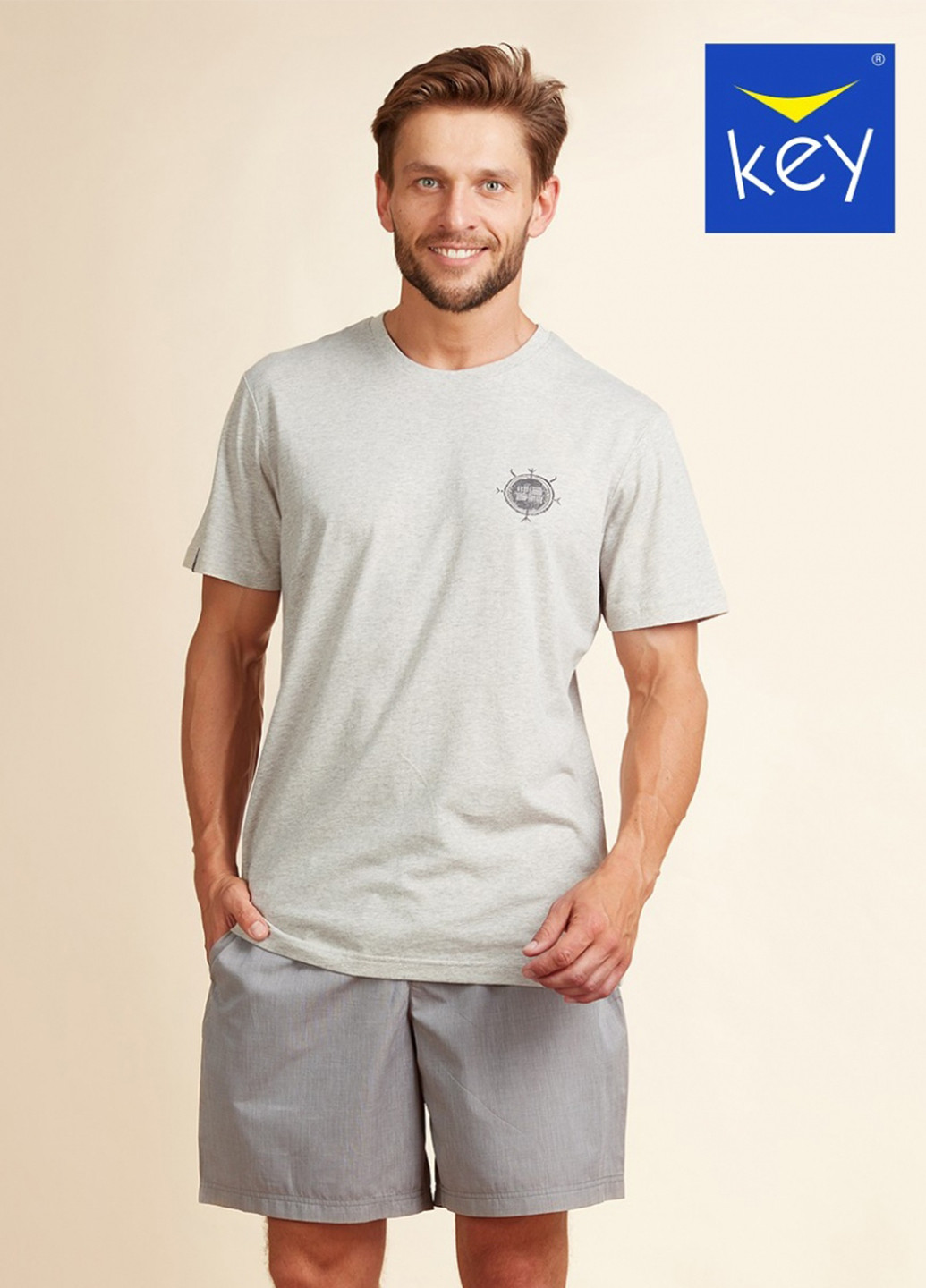 Піжама (футболка, шорти) Key (253059685)