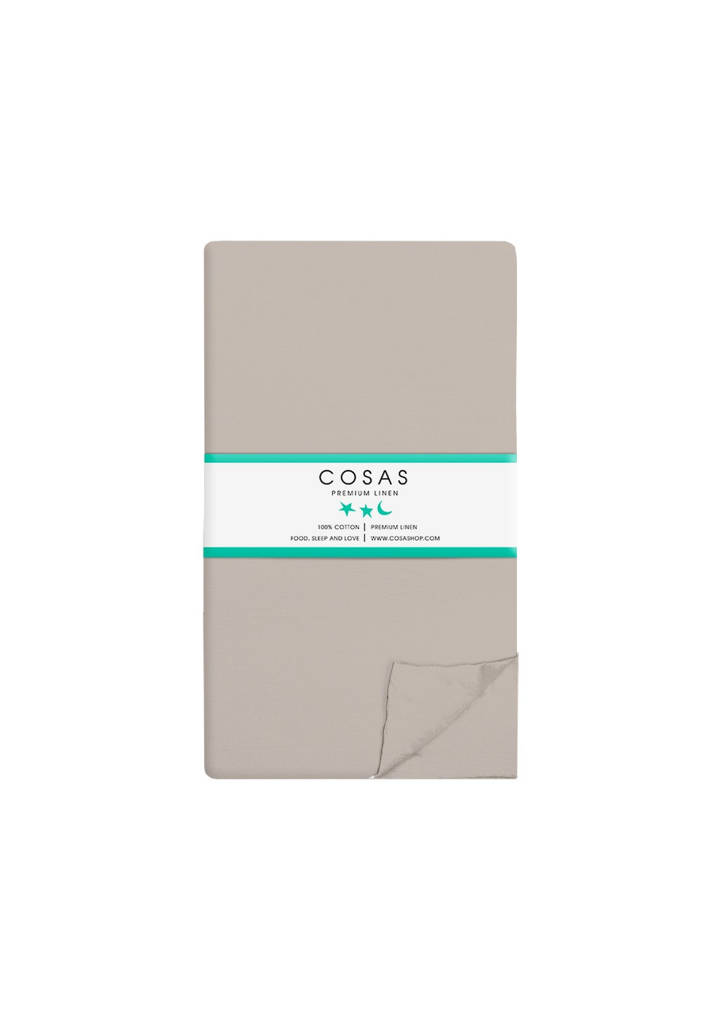 Комплект полуторного постельного белья на резинке Delta Color Quartz 160x220 см (4822052081204) Cosas (251851682)