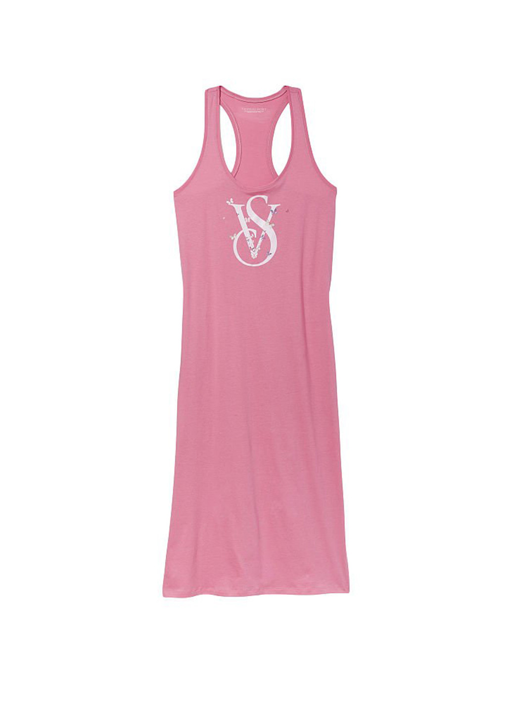 Рожева кежуал сукня сукня-майка Victoria's Secret з логотипом