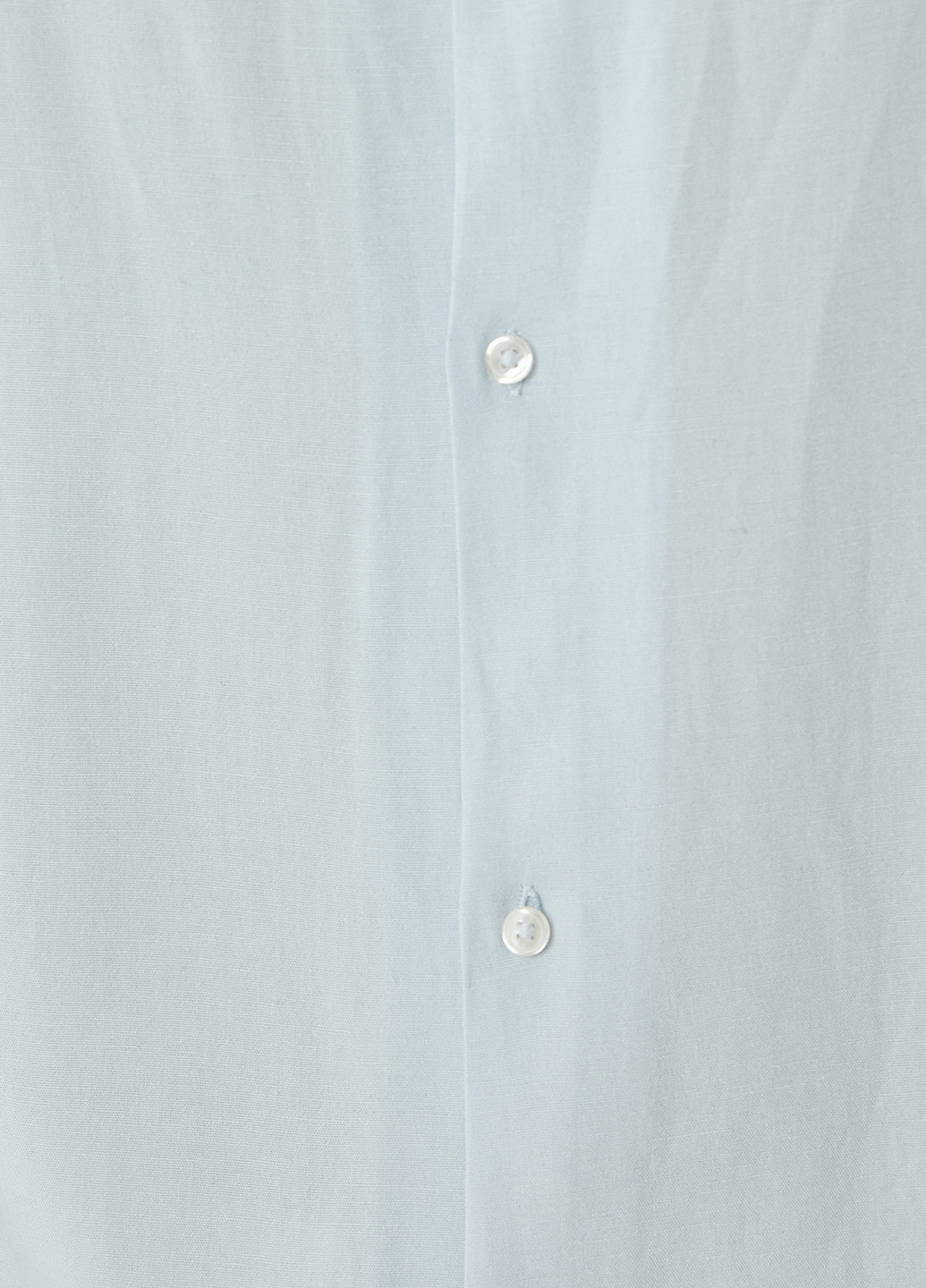 Голубой кэжуал рубашка однотонная KOTON