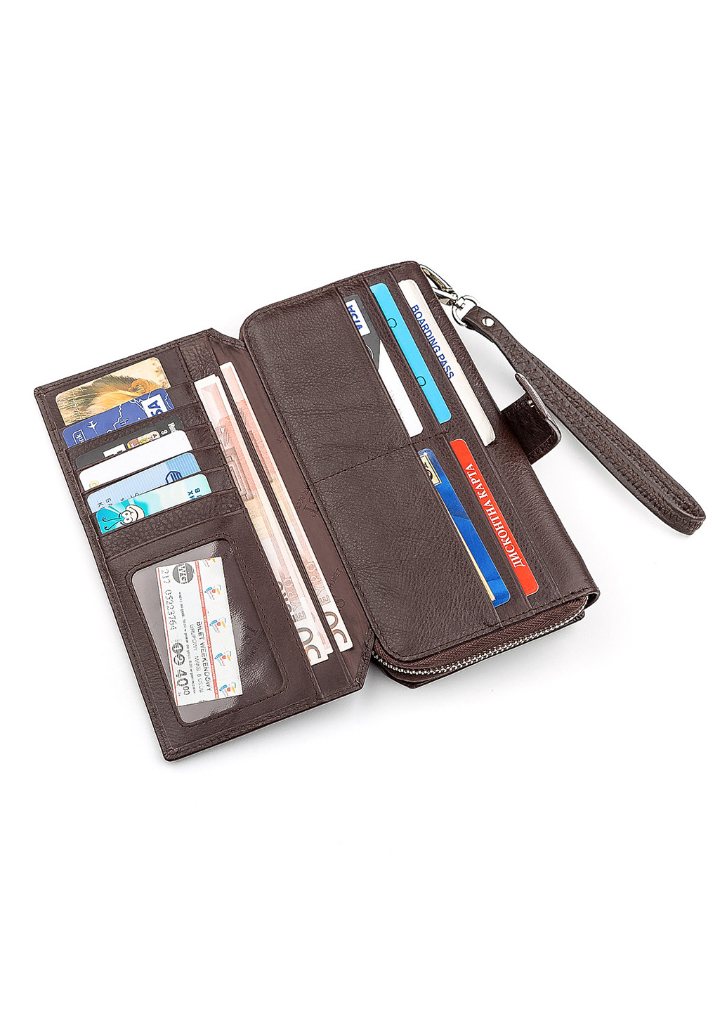 Жіночий шкіряний гаманець 10,5х20х3,5 см st leather (252132214)