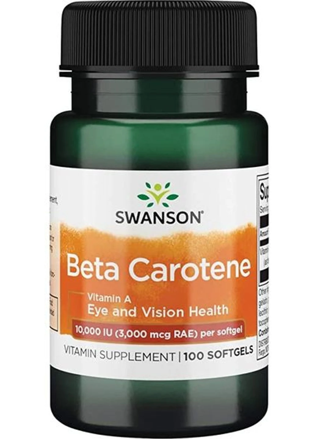 Бета-каротин Beta-Carotene 10000 IU 100 капсул Swanson (255407929)