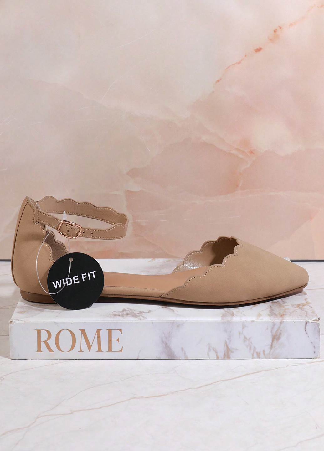 SHEIN Туфлі мері джейн бежевий з поліуретан, китай — літо (316228391)