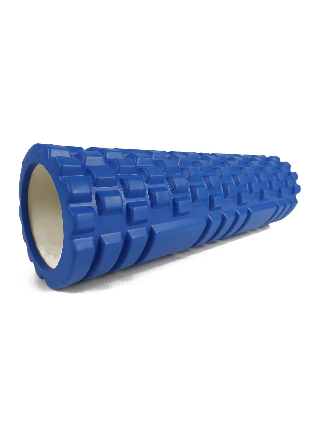 Масажний ролик Grid Roller v2.1 45 см синій (ролер, валик, циліндр) EasyFit (237657515)