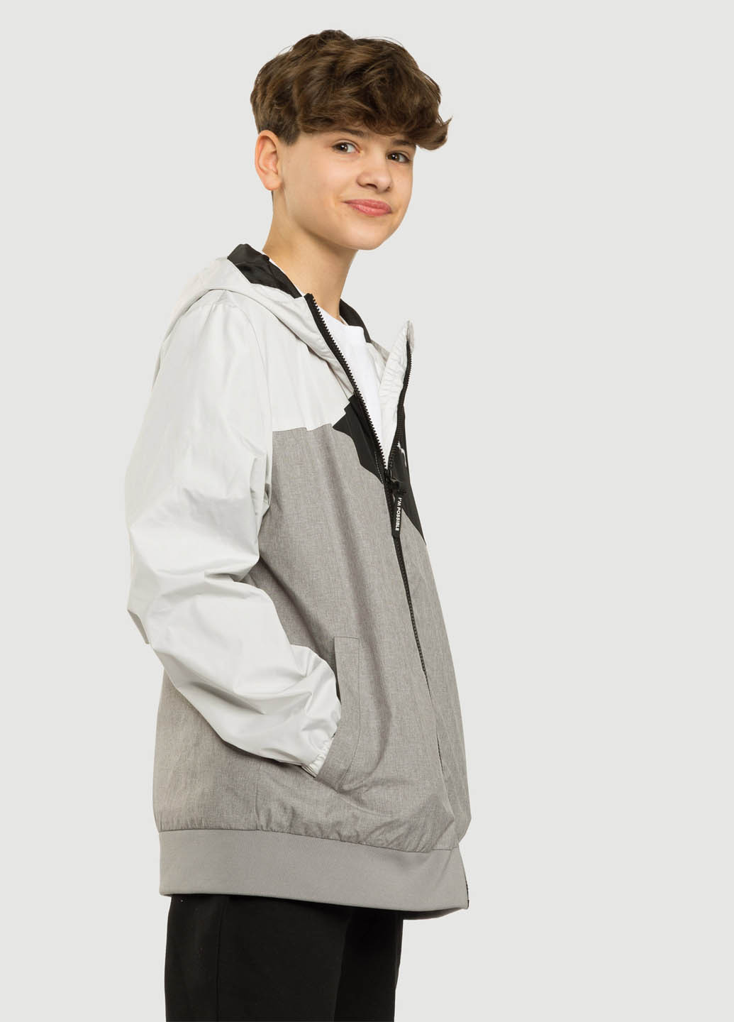 Сіра літня вітровка Reporter Young