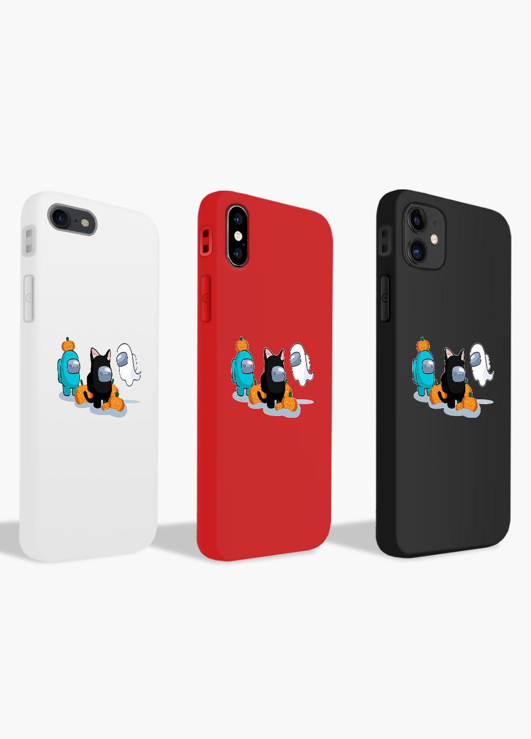 Чохол силіконовий Apple Iphone X Амонг Ас (Among Us) (6129-2420) MobiPrint (219565778)