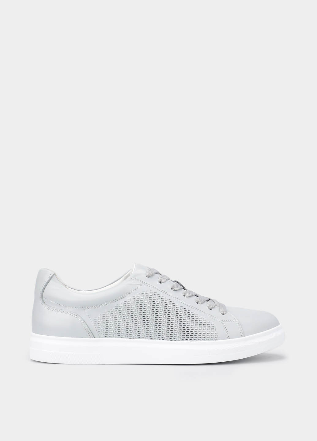 Светло-серые кеды Gunter