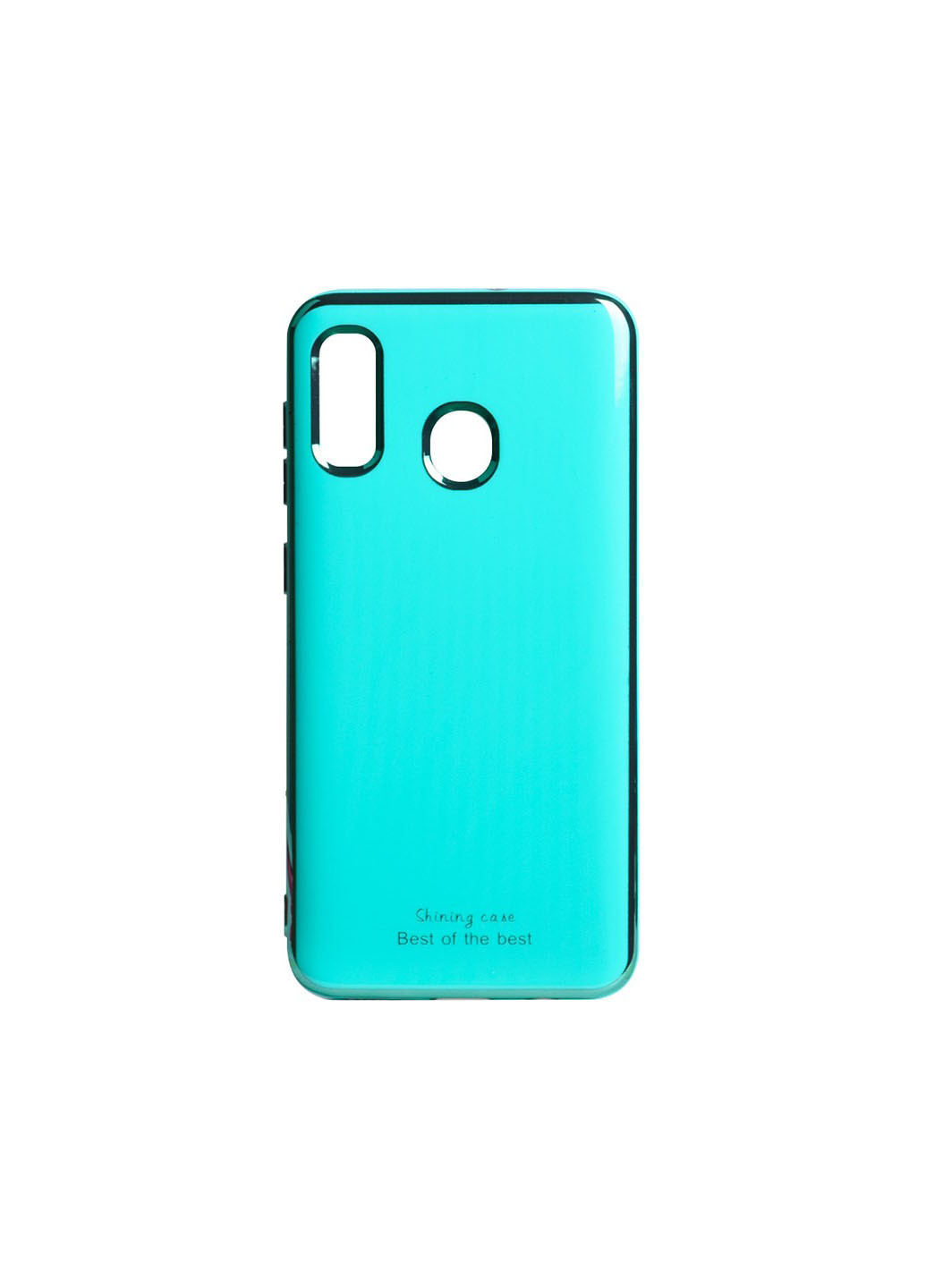 Чохол Electroplate TPU 2mm Case Samsung Galaxy A20/A30 Mint Toto (231440081)
