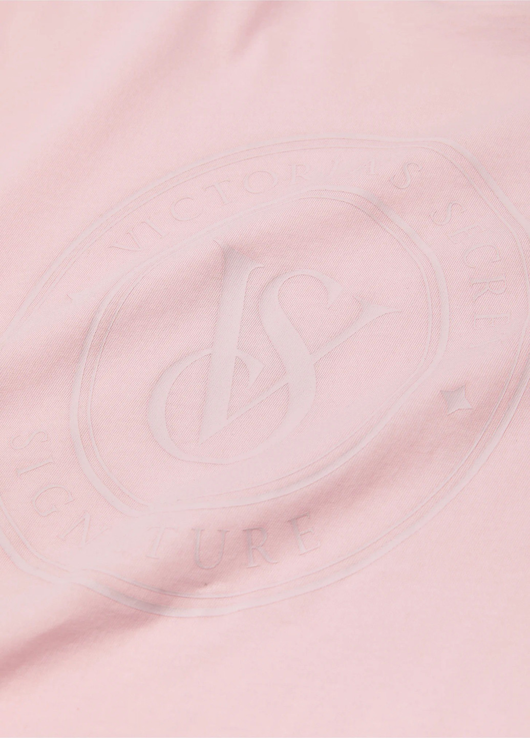 Розовое домашнее платье оверсайз Victoria's Secret с надписью