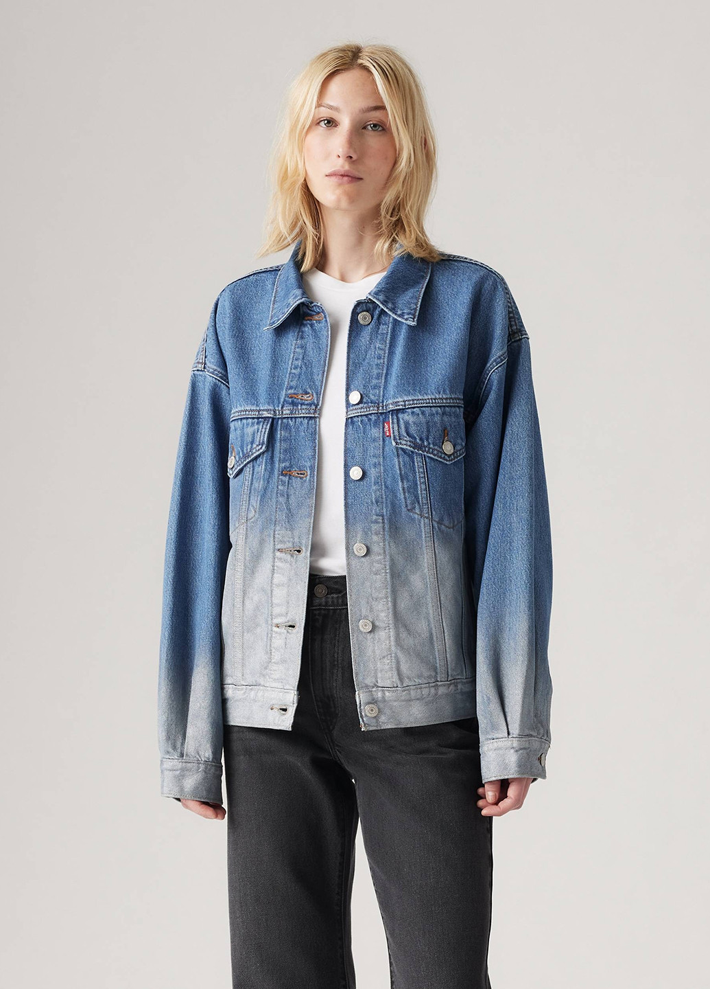 Синяя демисезонная куртка Levi's