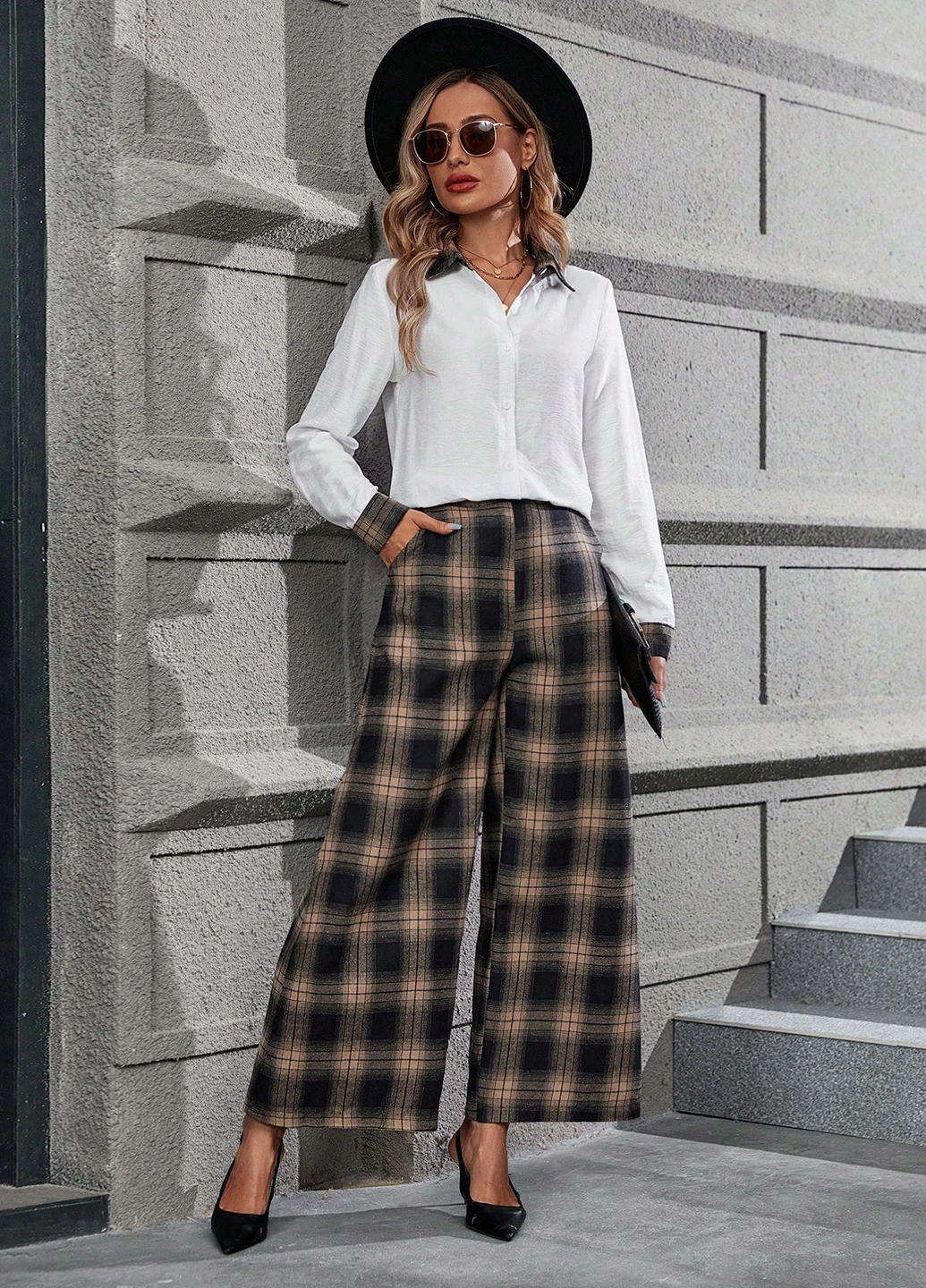 Костюм (рубашка, брюки) SHEIN (311527829)