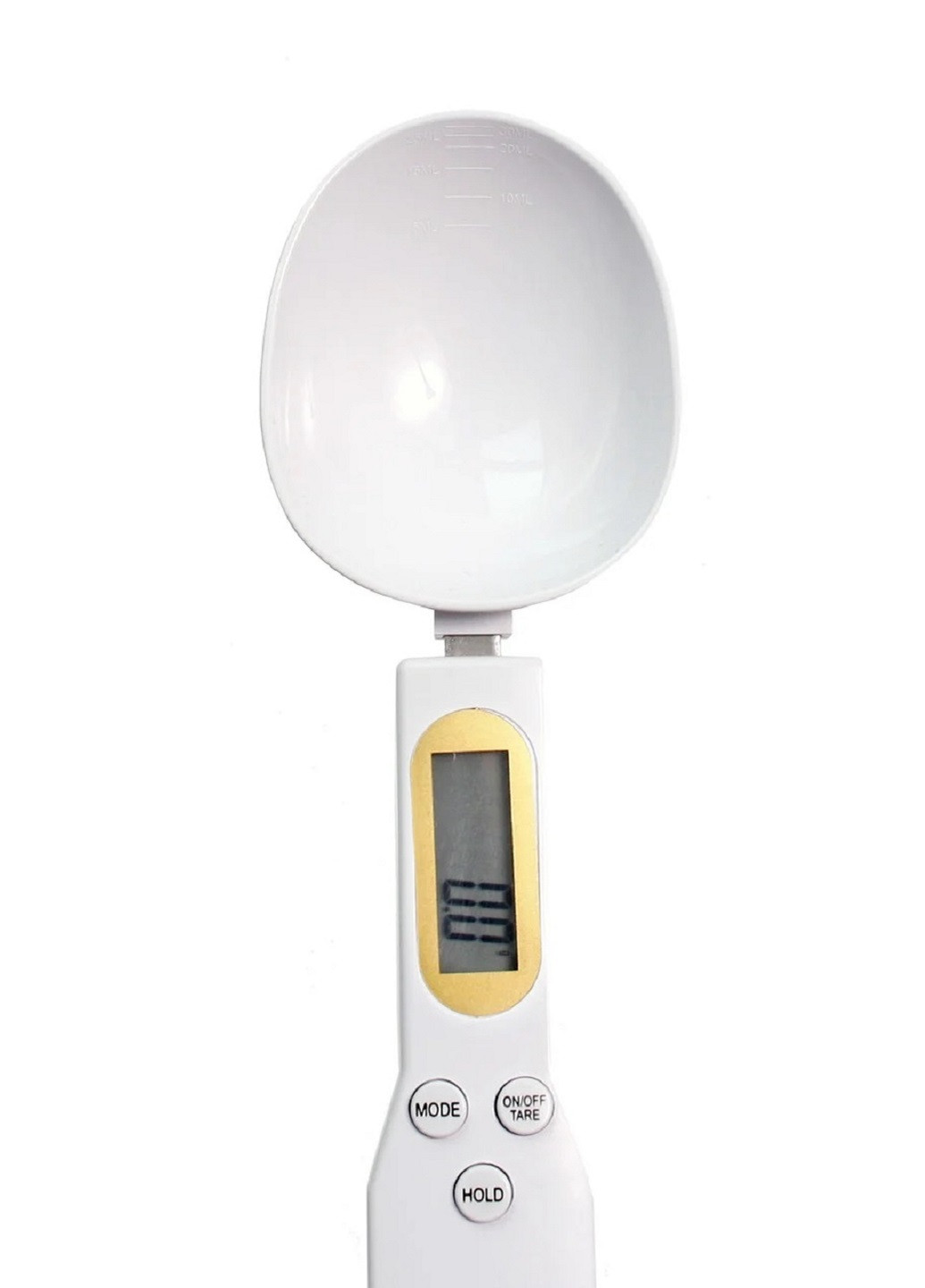 Электронная мерная ложка весы до 500 г с LCD экраном для кухни (27125-Нов) Белый Francesco Marconi (252611577)