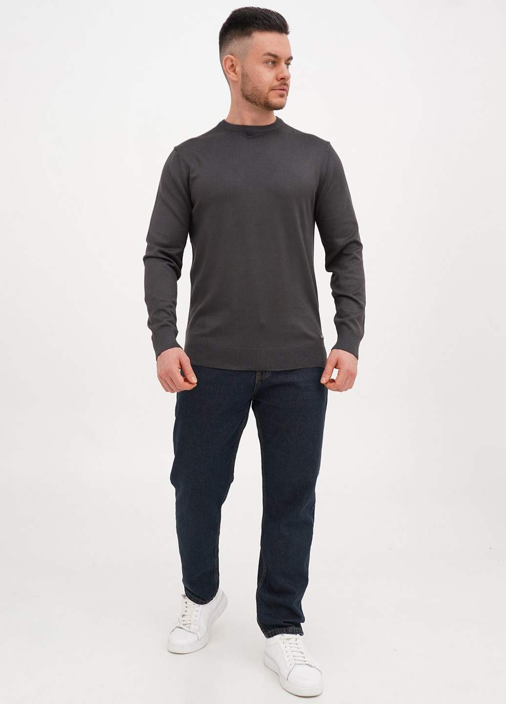 Темно-серый демисезонный джемпер джемпер Trend Collection