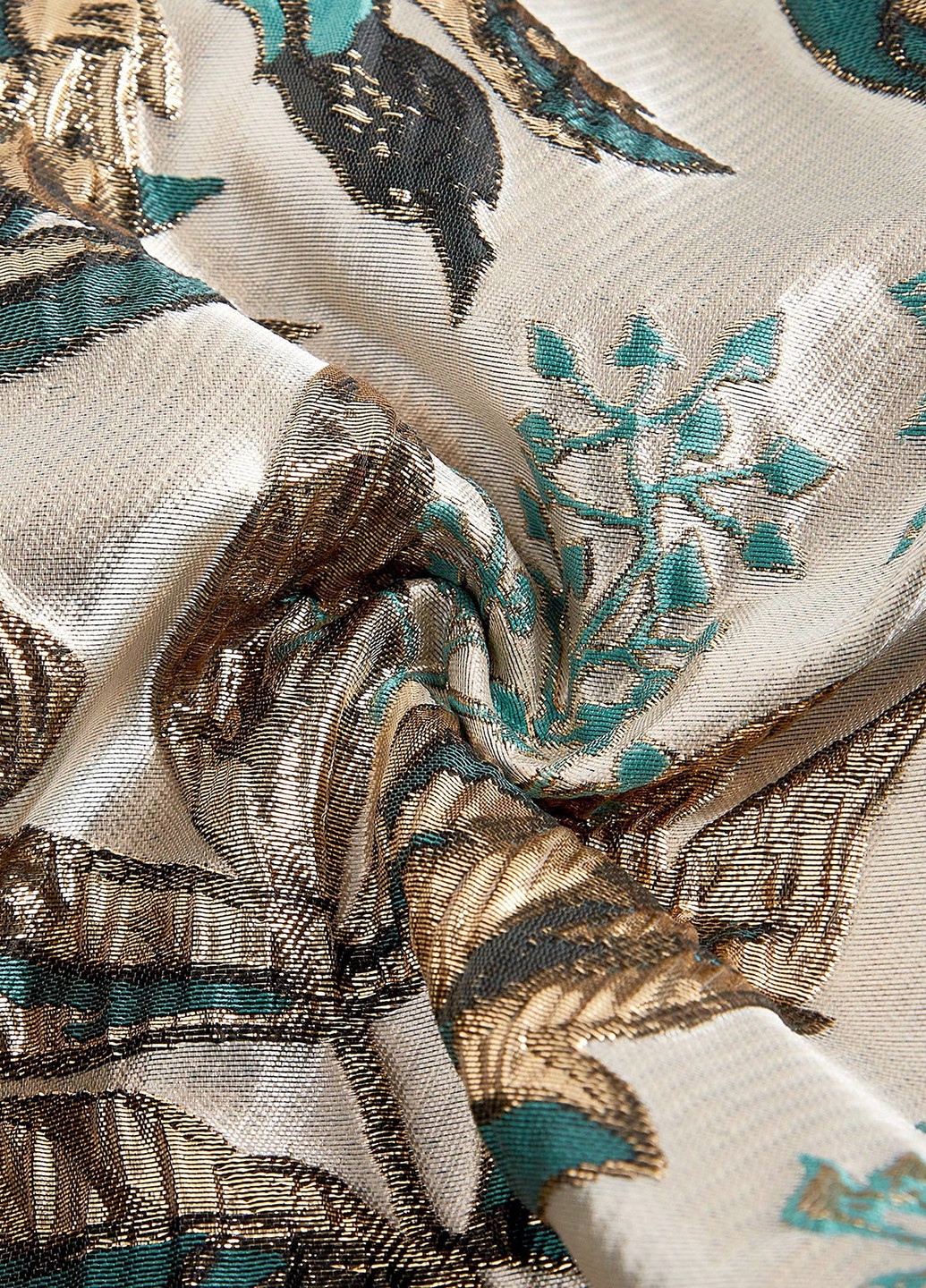 Сіро-голубий вечірня сукня бебі долл SHEIN з квітковим принтом