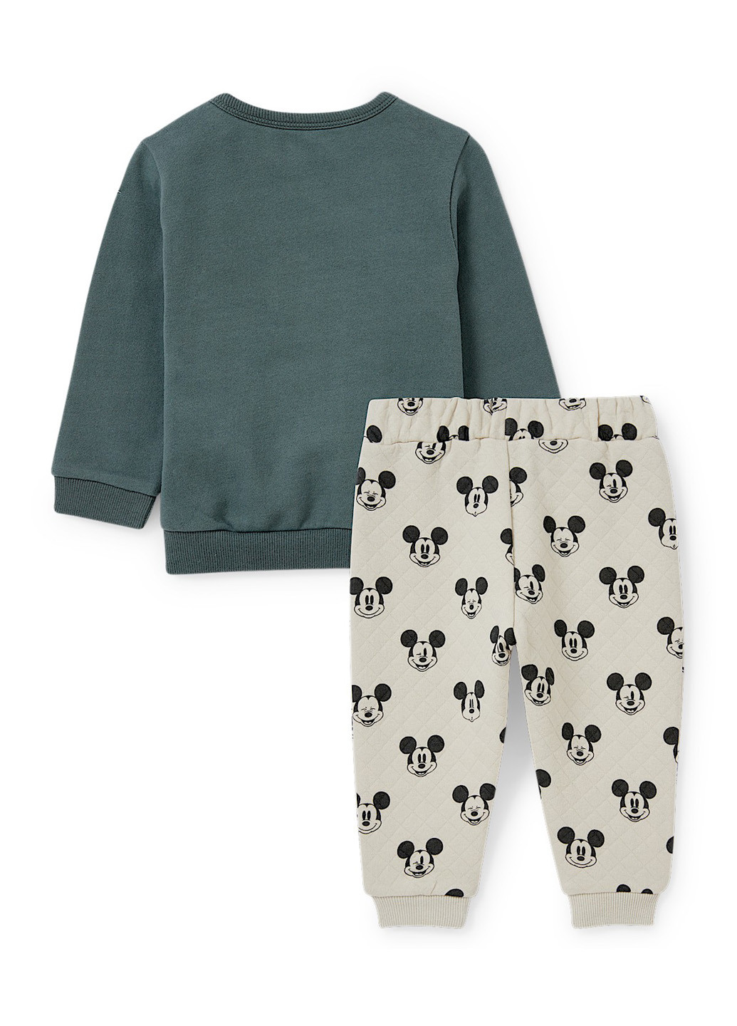 Комбинированный демисезонный комплект (свитшот, брюки) C&A