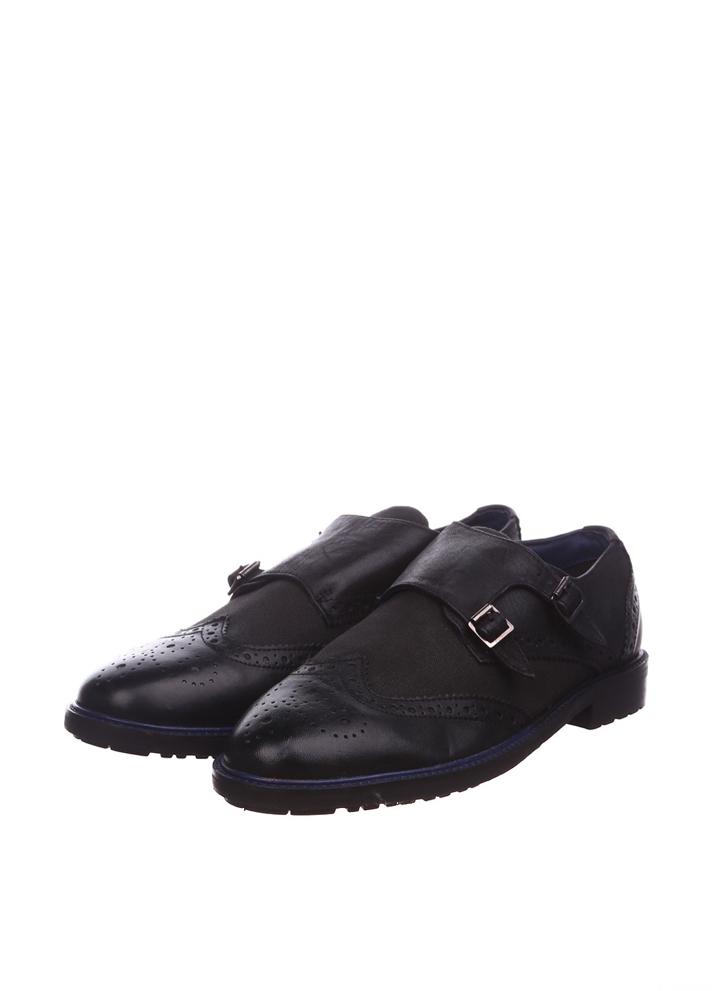 Черные кэжуал туфли United Colors of Benetton с ремешком
