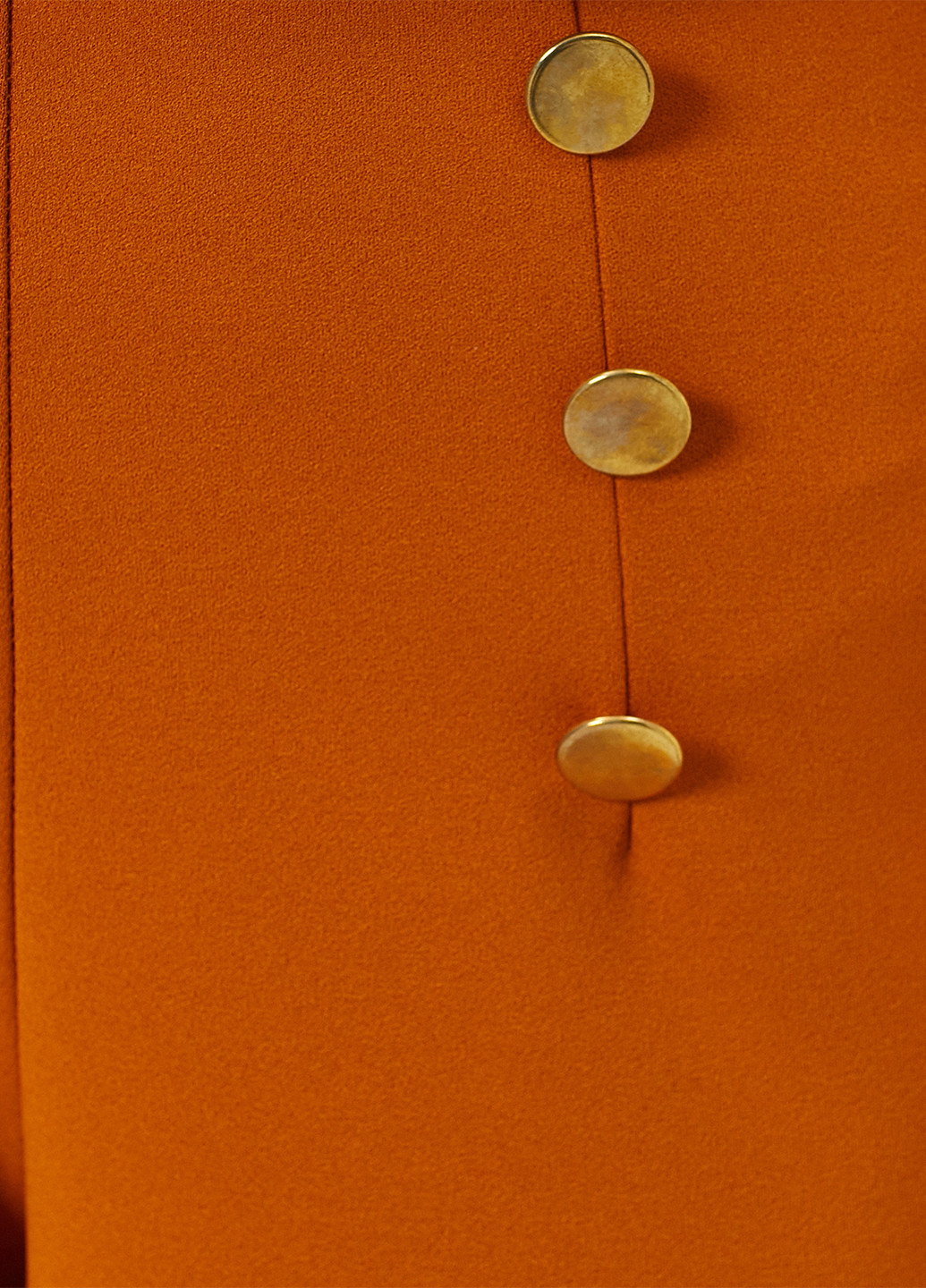 Оранжевые кэжуал демисезонные кюлоты брюки KOTON