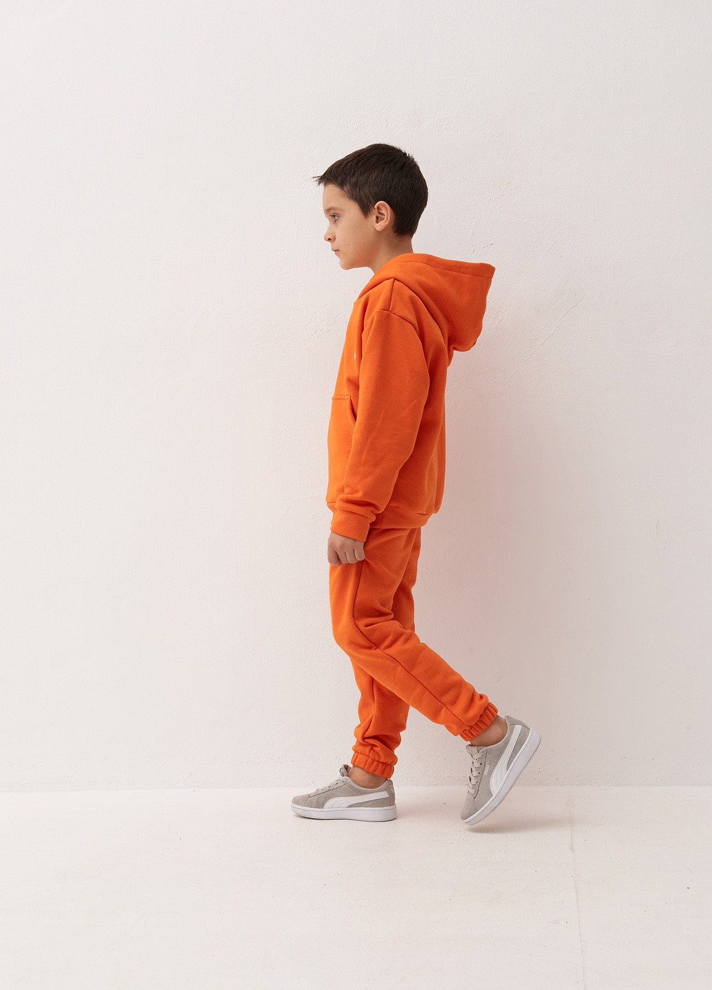 Оранжевый демисезонный детский спортивный повседневный костюм Kindamor Original